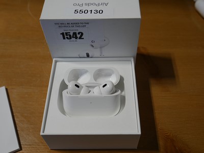 Lot 1744 - Apple Airpods Pro (2nd Generation), boxed with...