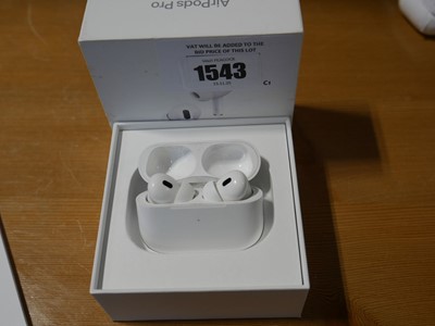 Lot 1745 - Apple Airpods Pro (2nd Generation), boxed with...