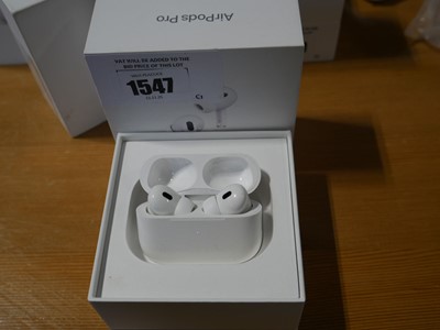Lot 1749 - Apple Airpods Pro (2nd Generation), boxed with...