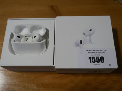 Lot 1752 - Apple Airpods Pro (2nd Generation), boxed with...