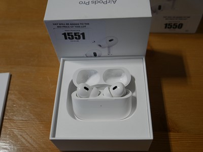 Lot 1753 - Apple Airpods Pro (2nd Generation), boxed with...