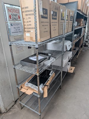 Lot 86 - 100cm stainless steel pot pack