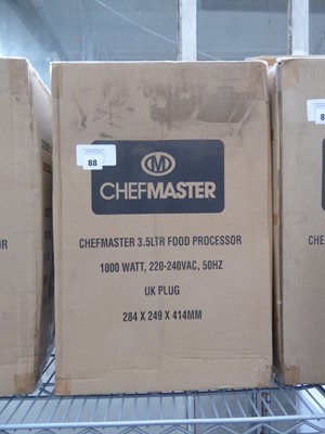 Lot 88 - Chefmaster 3.5L food processor