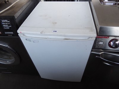 Lot 248 - 55cm domestic undercounter fridge