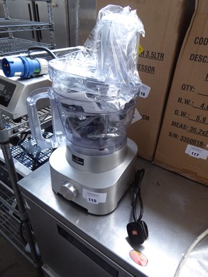 Lot 115 - Chefmaster 3.5L food processor, unboxed