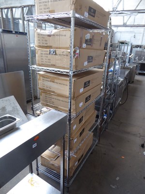 Lot 127 - 100cm pot rack