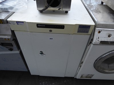 Lot 254 - 58cm Gram undercounter single-door...