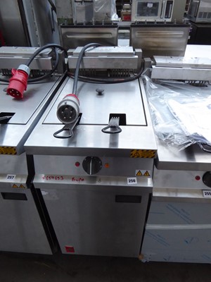 Lot 256 - 40cm Falcon electric single-tank fryer with...