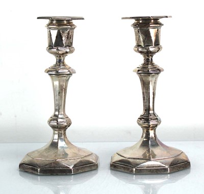 Lot 368 - A pair of early 20th century silver...