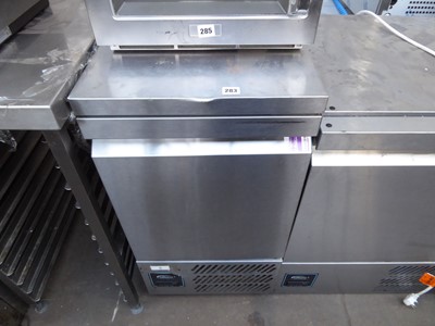 Lot 283 - 45cm Williams LAZ5CTSA narrow single-door freezer