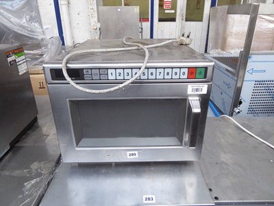 Lot 285 - 42cm Panasonic commercial microwave oven