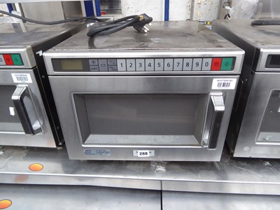 Lot 288 - 42cm Panasonic commercial microwave oven