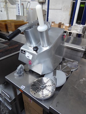 Lot 293 - ChefMaster vegetable prep. machine HEB083 with...