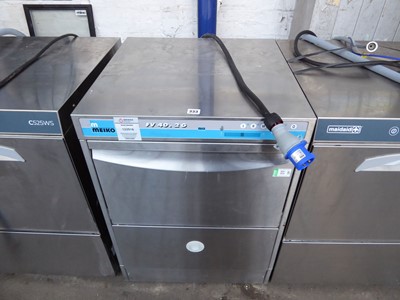 Lot 333 - 60cm Meiko FV40.2G drop-front washer