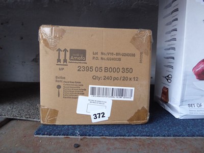 Lot 372 - Approx. 240 soup spoons