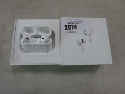 Lot 2074 - Apple Airpods Pro (2nd Generation), boxed with...