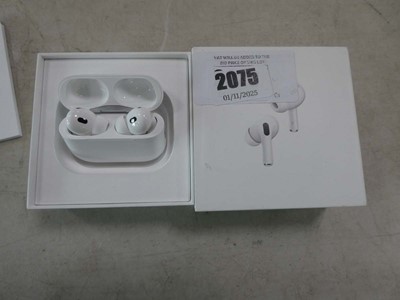 Lot 2075 - Apple Airpods Pro (2nd Generation), boxed with...