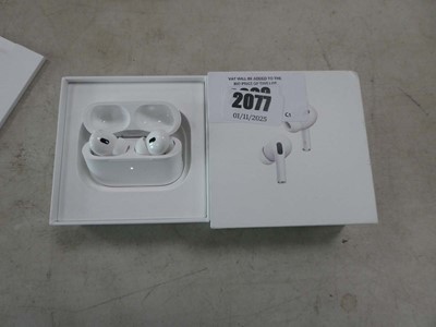 Lot 2077 - Apple Airpods Pro (2nd Generation), boxed with...