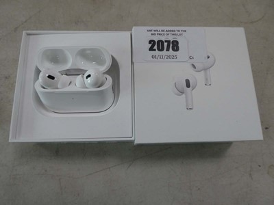 Lot 2078 - Apple Airpods Pro (2nd Generation), boxed with...