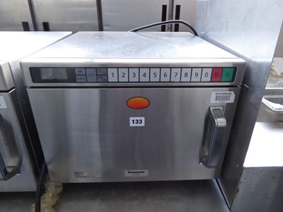 Lot 133 - 42cm Panasonic NE1878 microwave oven