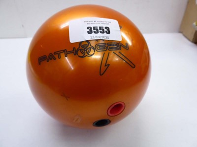 Lot 3553 - Pathogen X Pyramid bowling ball