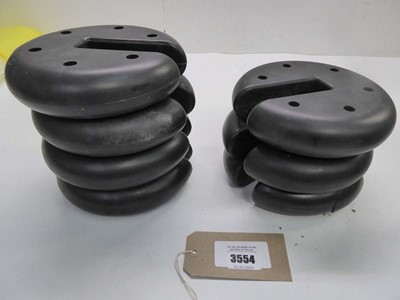 Lot 3554 - 7 Gazebo leg weights