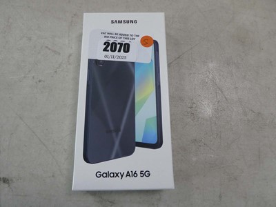Lot 2070 - *Sealed* Samsung Galaxy A16 5G 128GB Blue...