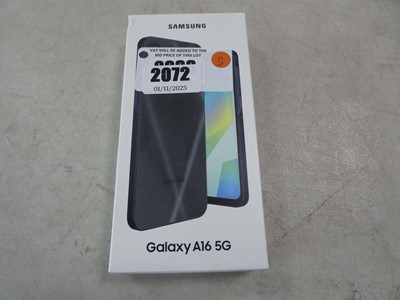 Lot 2072 - *Sealed* Samsung Galaxy A16 5G 128GB Blue...