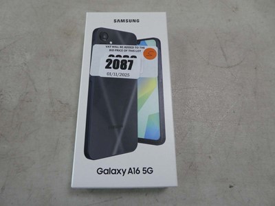 Lot 2087 - *Sealed* Samsung Galaxy A16 5G 128GB Blue...