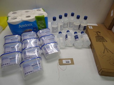 Lot 3558 - Andrex toilet tissue, Interior dehumidifiers,...