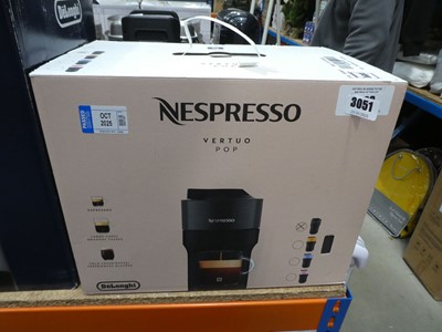 Lot 3051 - Nespresso Vertuo Pop Delonghi coffee machine