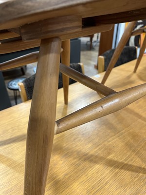 Lot 336 - A set of four Ercol Model 401 'Butterfly'...