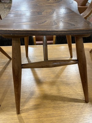 Lot 336 - A set of four Ercol Model 401 'Butterfly'...