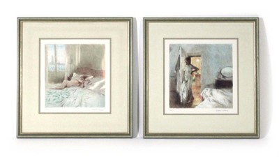 Lot 353 - Bernard Dunstan (1920-2017), A nude female in...