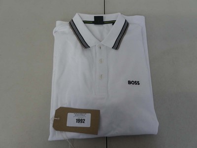 Lot 1268 - Hugo Boss polo top size L