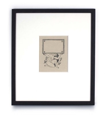 Lot 357 - David Jones (1895-1974), 'Naked Girl...