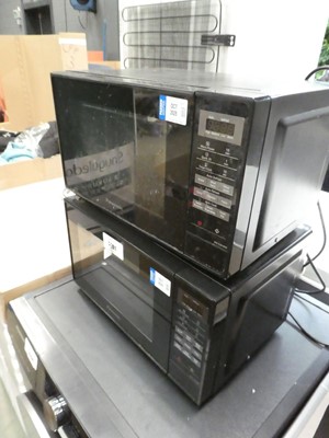 Lot 3210 - 2 Panasonic microwaves