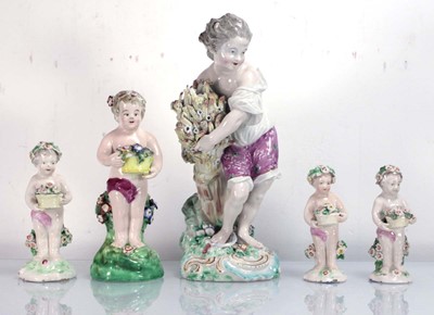 Lot 231 - A 19th century figure modelled as a young...