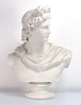 Lot 235 - An Art Union of London Parian bust modelled as...