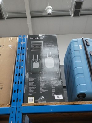 Lot 3310 - Large hard shelled Samsonite Element suitcase...