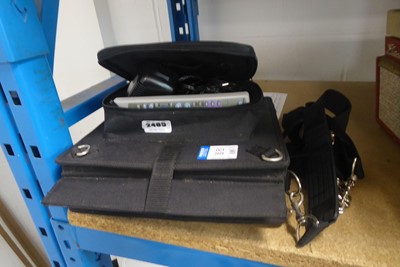Lot 2485 - Axion DVD Travel theatre with remote and plug...