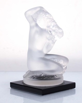 Lot 240 - A Lalique 'Floreal' figure modelled as a...
