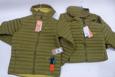 Lot 3455 - x3 Berghaus coats x1 medium x1 large x1 X-large