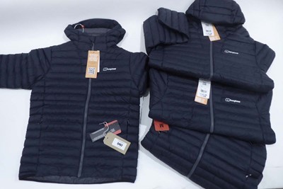 Lot 3462 - x4 Berghaus coats x2 Medium x1 Large x1 XL