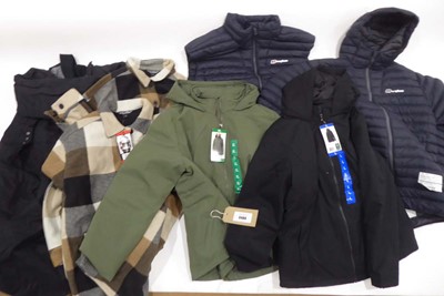 Lot 3466 - x7 coats/jackets to include Berghaus etc