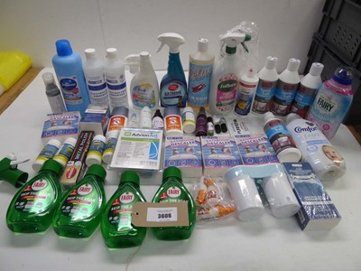 Lot 3606 - Dishwasher spray & load, fabric conditioner,...