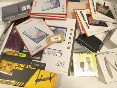 Lot 2407 - Quantity of tablet cases / covers and stands
