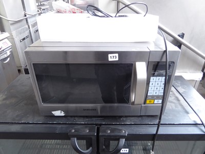 Lot 173 - 51cm Samsung commercial microwave