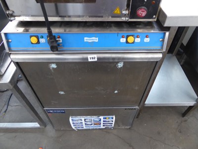 Lot 192 - 58cm Wash Rite X700A under counter drop front...