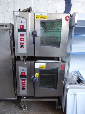 Lot 205 - 94cm electric Convotherm OES6.10 twin stack 6...